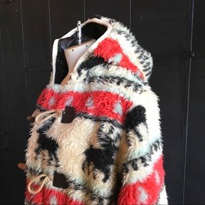 New Teddy Jacket Shearling Coat Oversized S